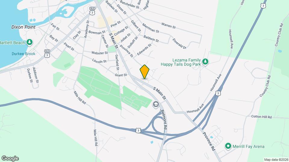 139 S Main St Map and Location Details