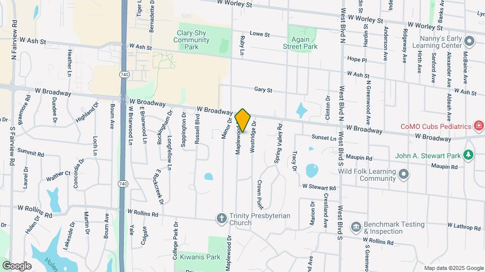 104 Maplewood Dr Map and Location Details