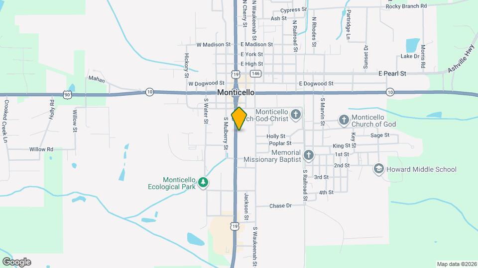 480 S Jefferson St Map and Location Details