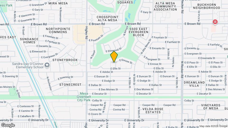 840 N Arvada Mapa y Detalles de la Ubicación