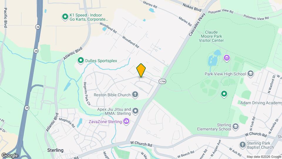 45776 Mountain Pine Square Map and Location Details