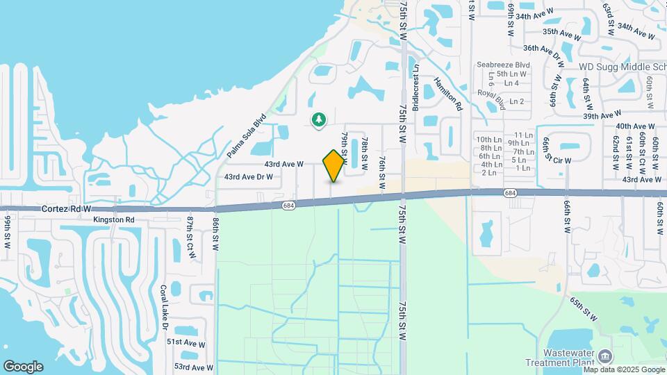 4325 80th St W Mapa y Detalles de la Ubicación