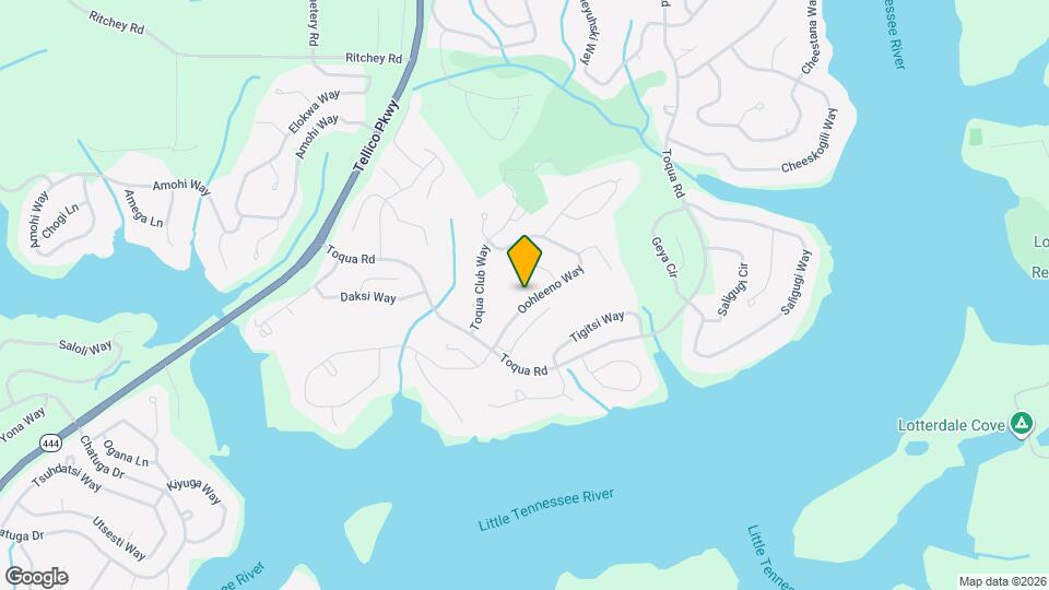 114 Oohleeno Way Map and Location Details