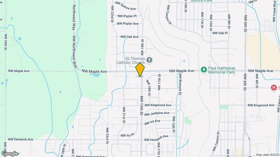 1912 NW Larch Spur Ct Map and Location Details
