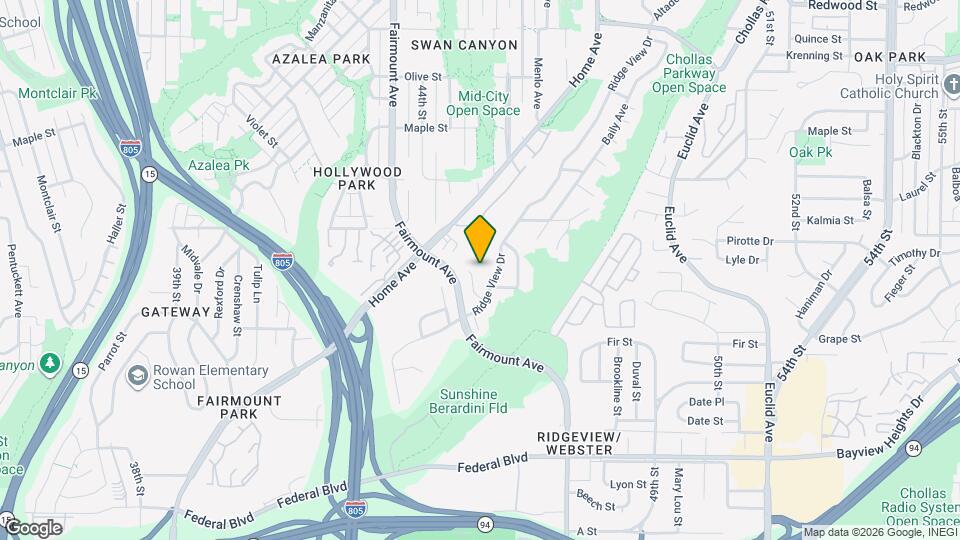 4424 Cynthia Pl Map and Location Details