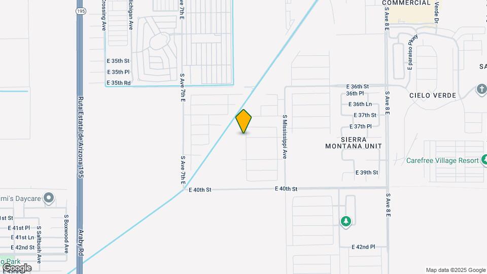 3760 S Brianna Dr Map and Location Details