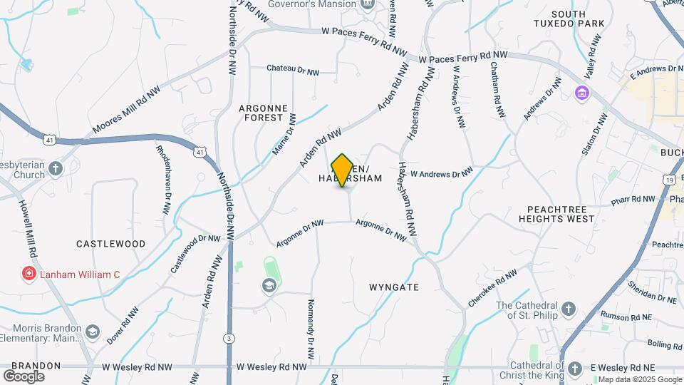 3018 W Pine Valley Rd NW Map and Location Details