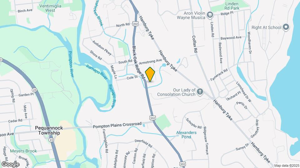 980 Black Oak Ridge Rd Map and Location Details