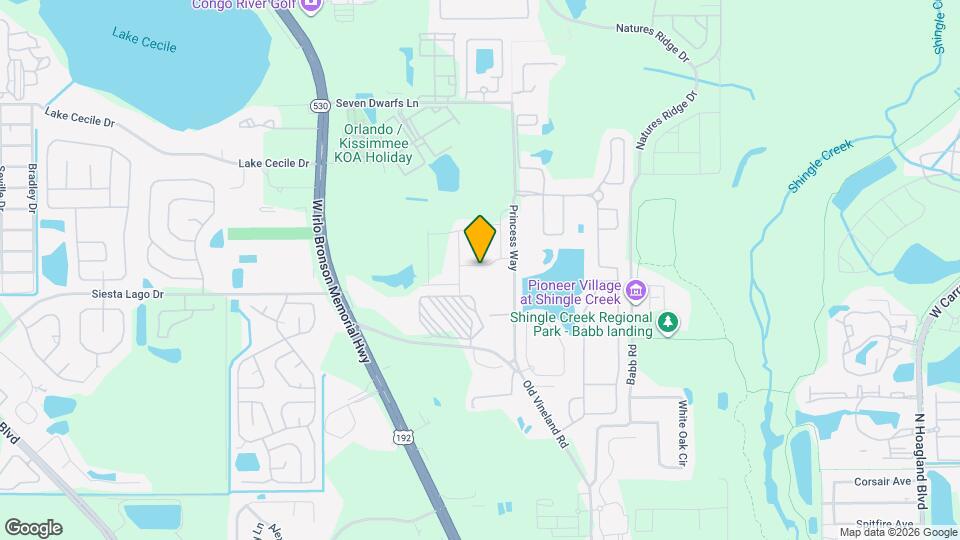 4558 Cypress Cay Wy Map and Location Details