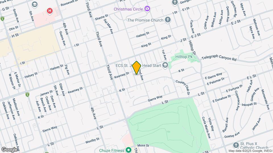 773 Twin Oaks Ave Map and Location Details