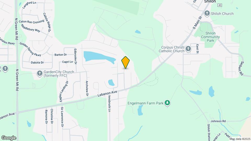 105 Twin Oaks Dr Map and Location Details