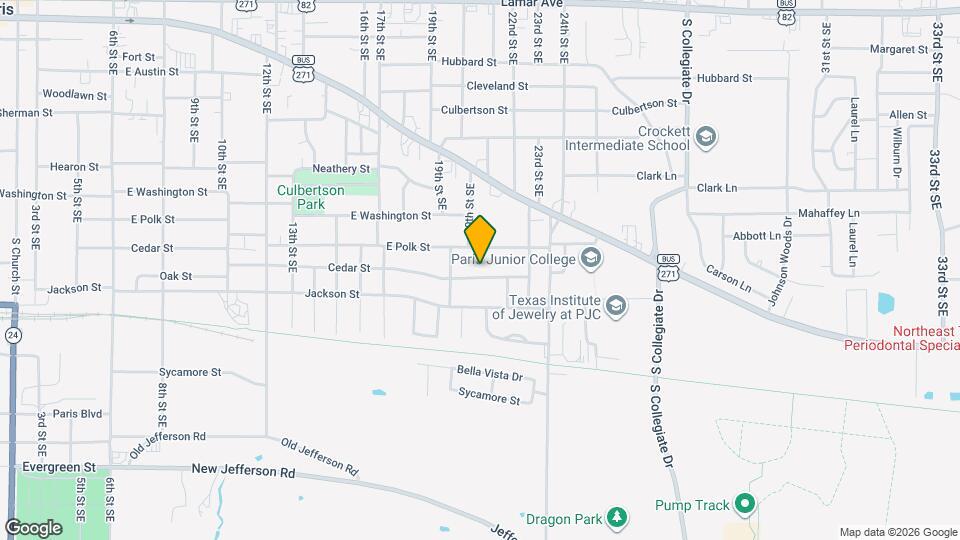 2025 Cedar St Map and Location Details