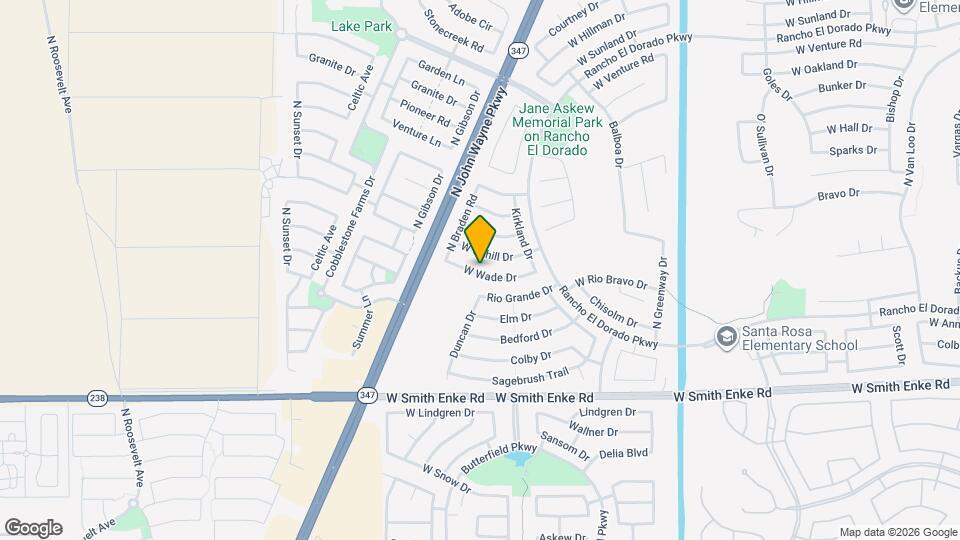 43878 W Wade Dr Map and Location Details