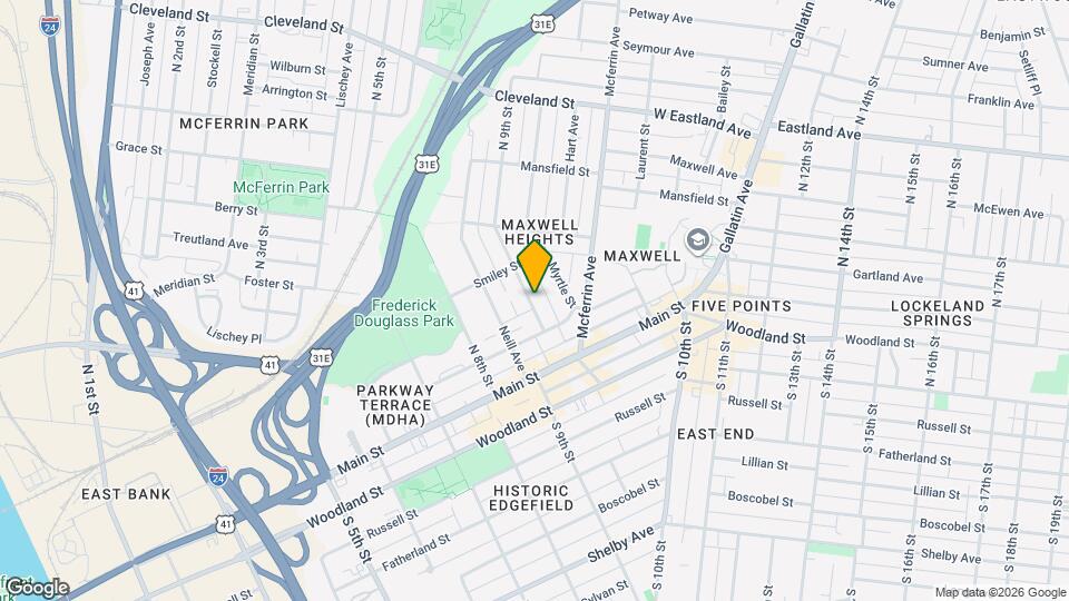 115 N 9th St Map and Location Details