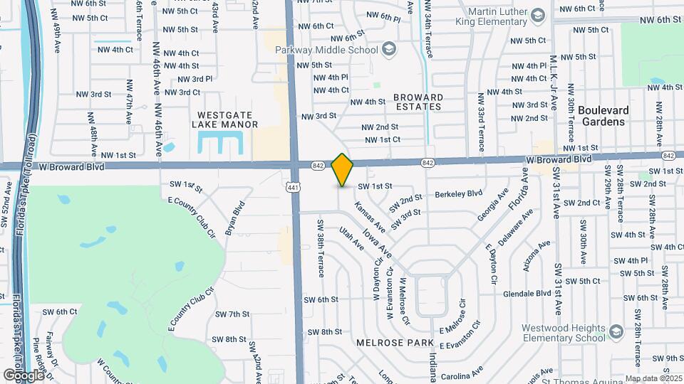 3770 SW 1st St Map and Location Details