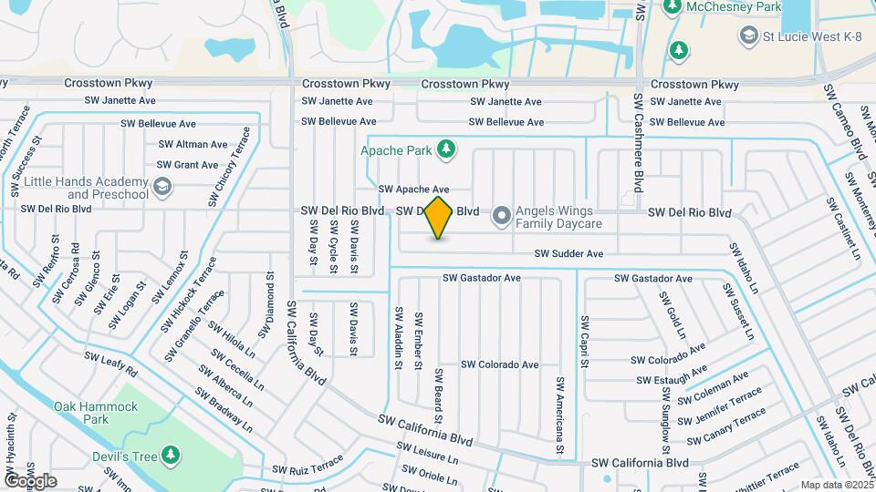 1453 SW Sudder Ave Mapa y Detalles de la Ubicación