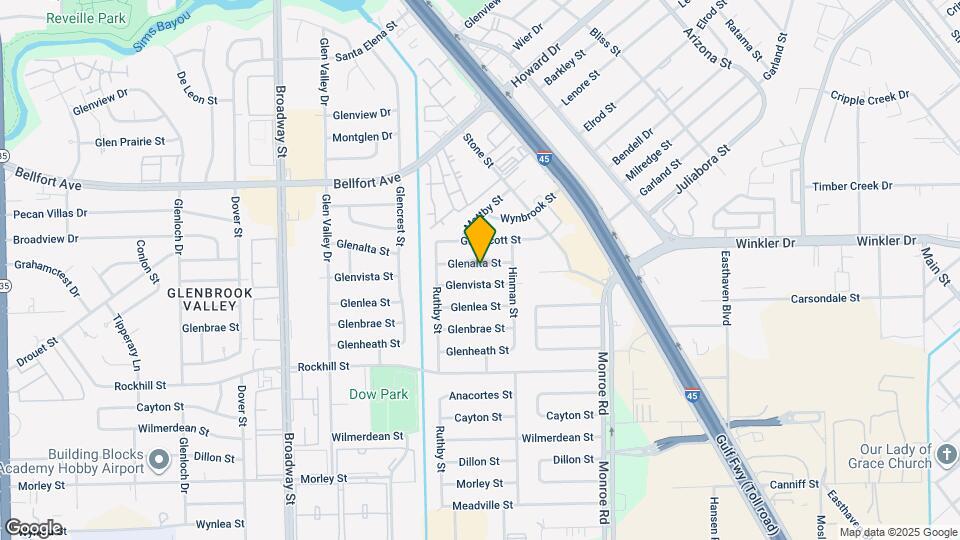 8214 Glenalta St Map and Location Details