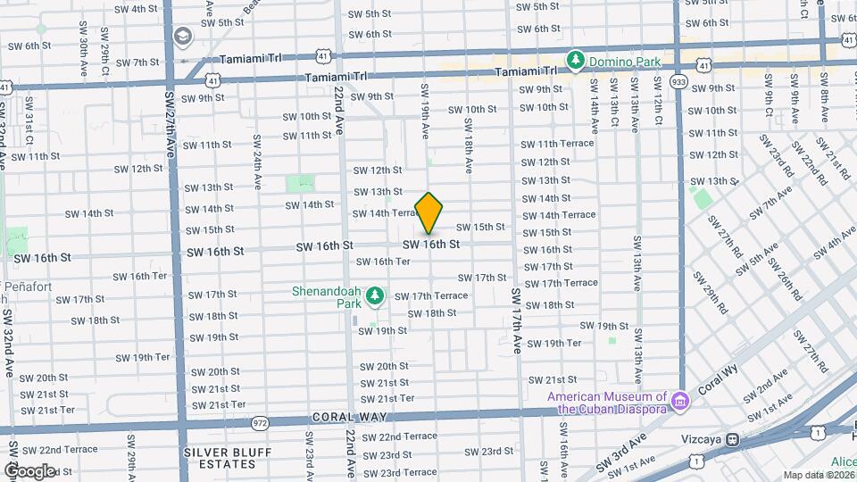 13721 SW 19th Ave Mapa y Detalles de la Ubicación