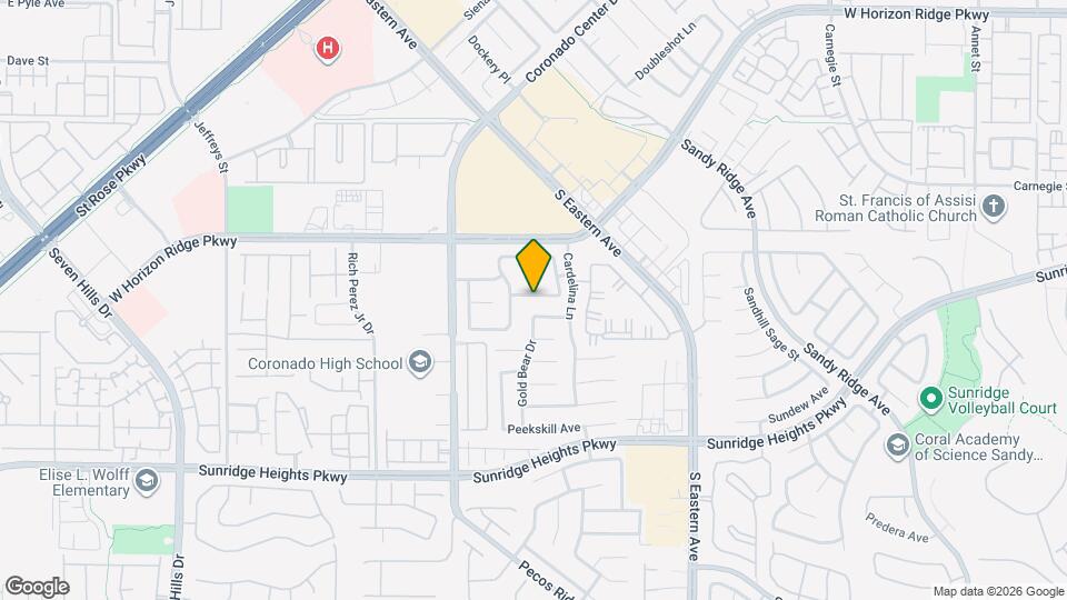 2731 Enchanted Isle St Mapa y Detalles de la Ubicación