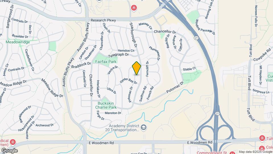 8029 Potomac Dr Map and Location Details
