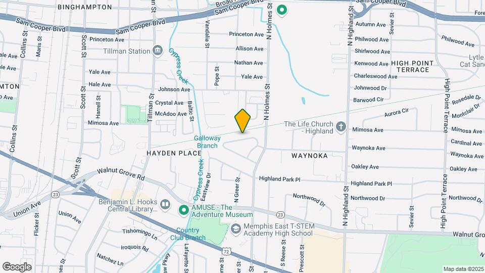 3228 N Waynoka Cir Map and Location Details