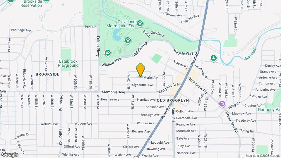 4009 Muriel Ave Map and Location Details