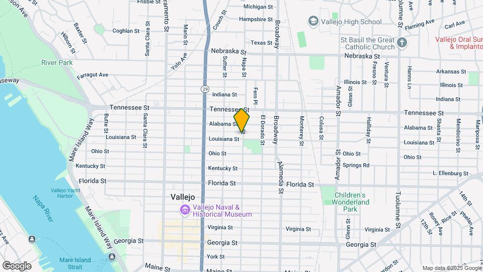 845-849 Louisiana St Map and Location Details