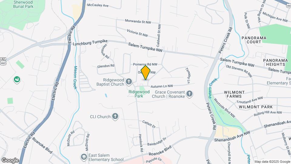 310 Thrush Dr NW Map and Location Details