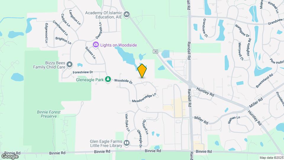 1415 Meadowsedge Ln Map and Location Details