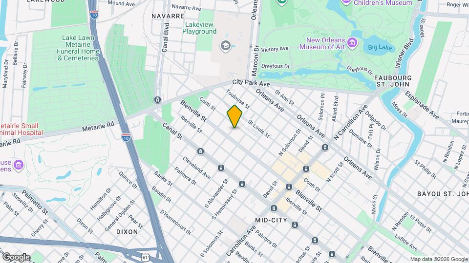 320 N Olympia St Map and Location Details