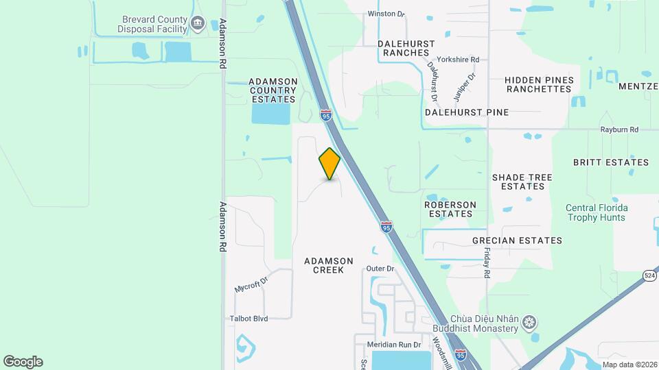 1839 Morely Dr Map and Location Details