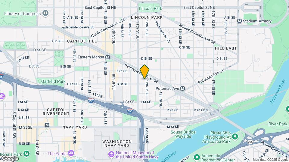 525 12th St SE Map and Location Details
