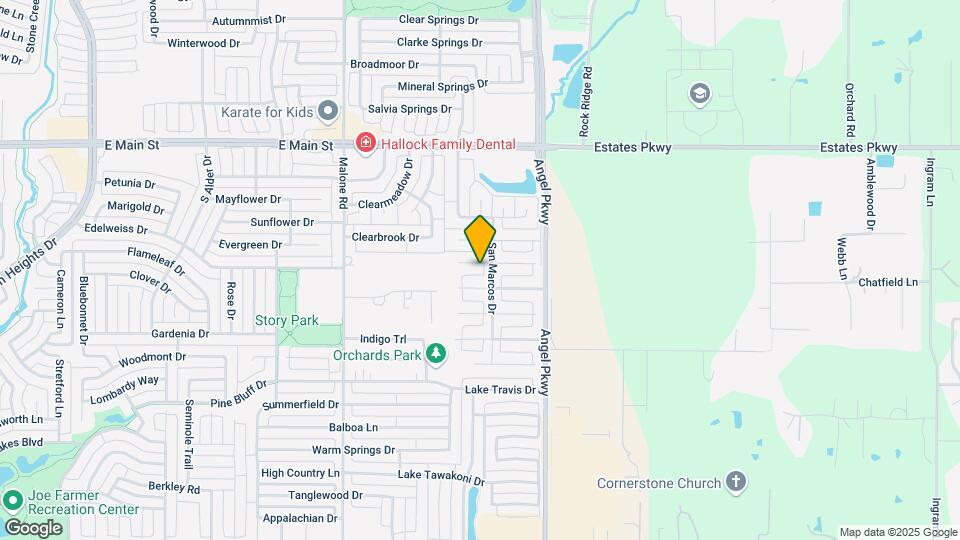 1712 Giddings Ct Map and Location Details