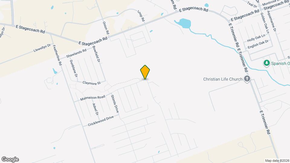 9505 Kensley Rose Dr Map and Location Details