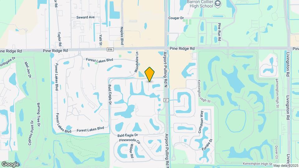 1645 Spoonbill Ln Mapa y Detalles de la Ubicación