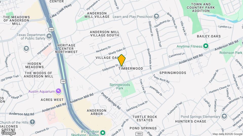 9205 Robins Nest Ln Map and Location Details