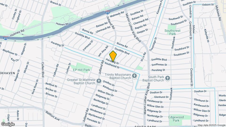 5222 Pershing St Mapa y Detalles de la Ubicación