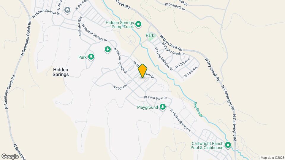 12733 N 11th Ave Map and Location Details