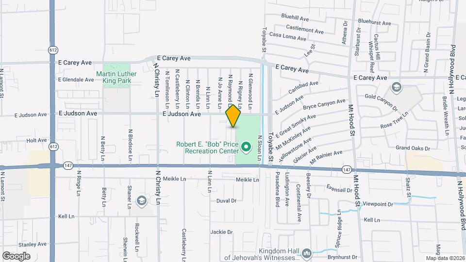 2148 Casa Ladera St Map and Location Details