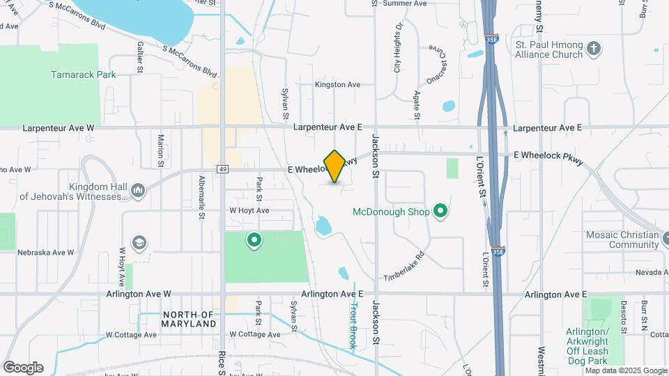 1571 Wheelock Ln Map and Location Details