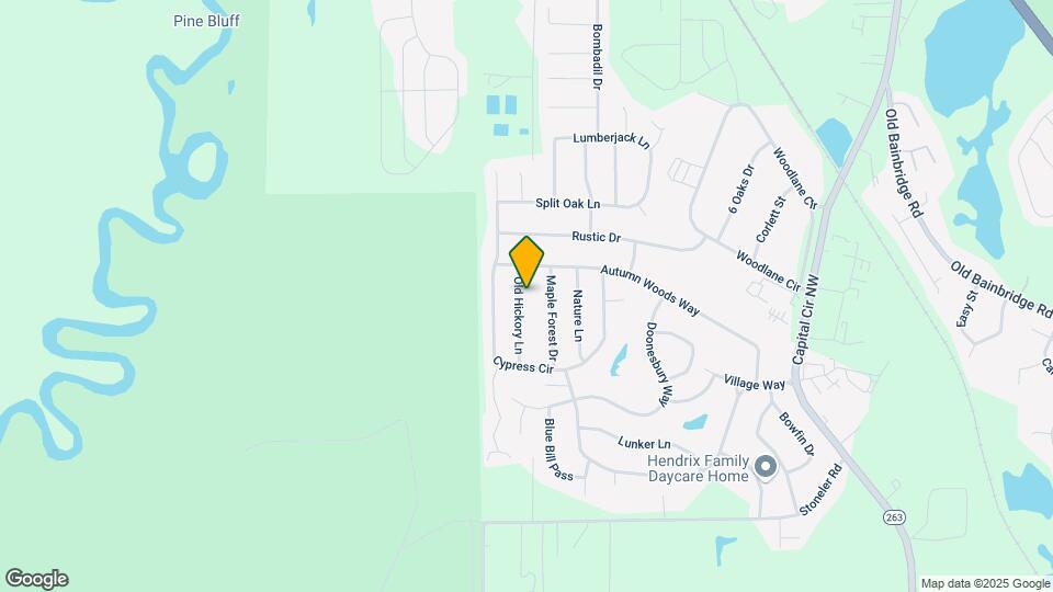 5617 Old Hickory Ln Map and Location Details