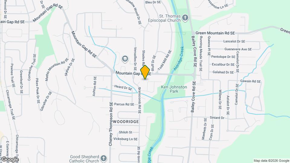 907 Danmann Cir SE Map and Location Details