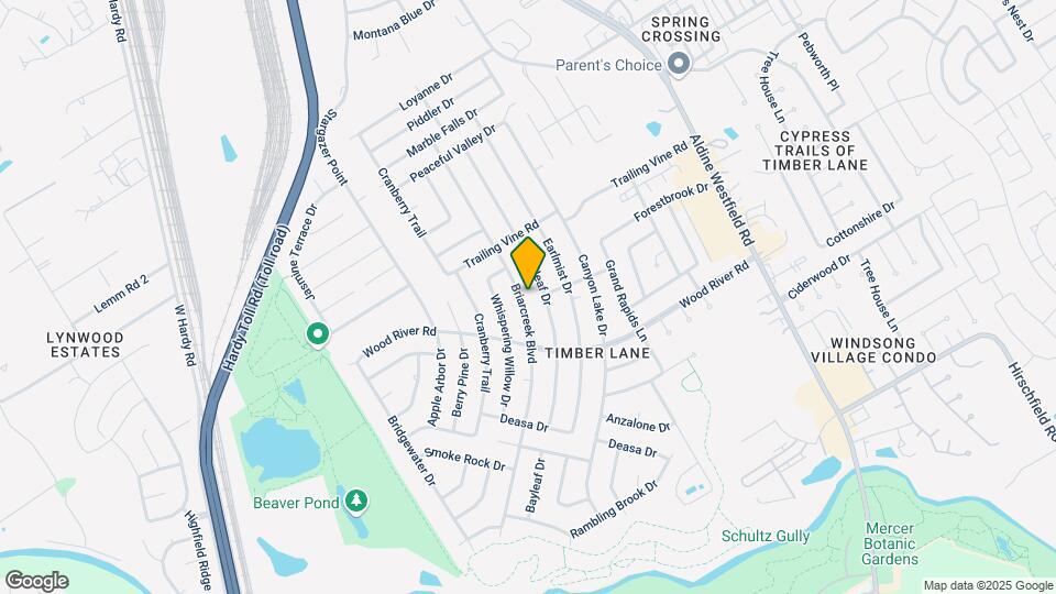 23238 Briarcreek Blvd Map and Location Details