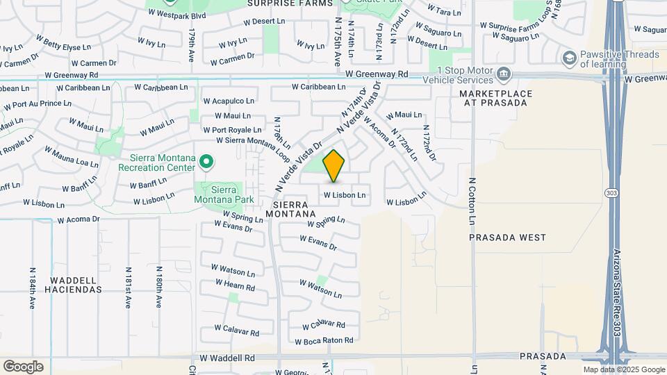 17497 W Banff Ln Map and Location Details