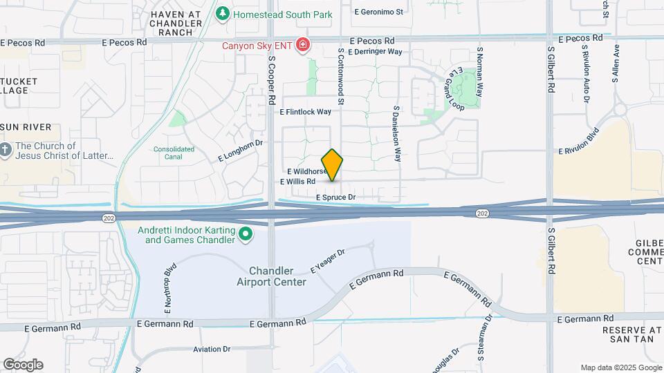 2216 E Spruce Dr Map and Location Details