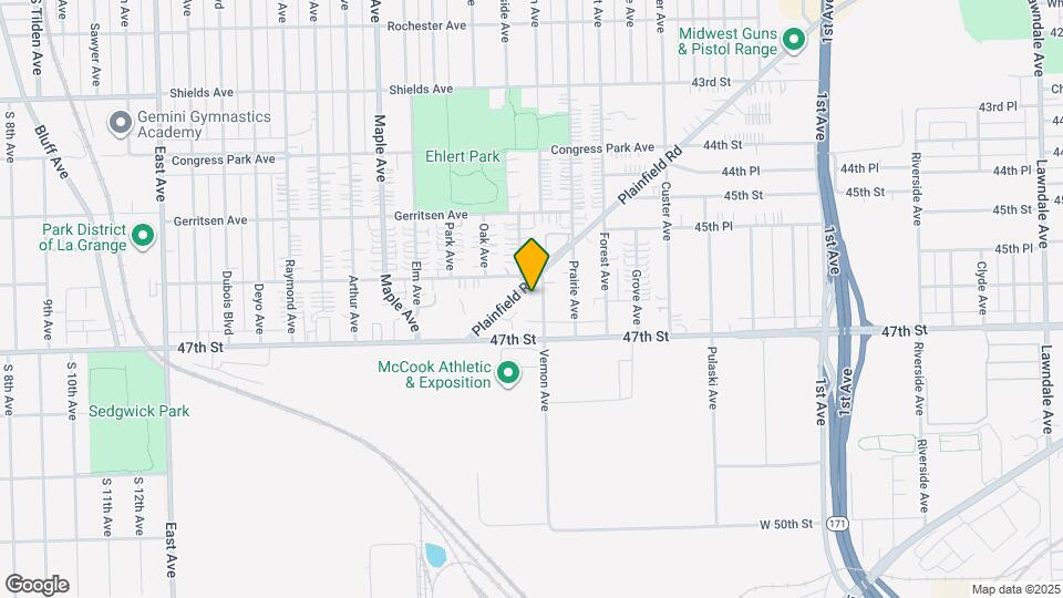 4614 Vernon Ave Map and Location Details