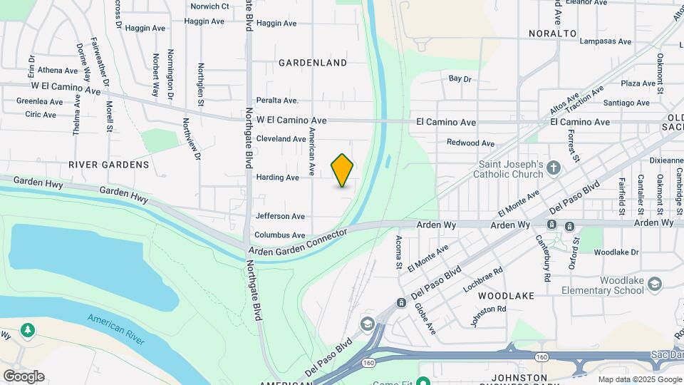 300 Harding Ave Map and Location Details