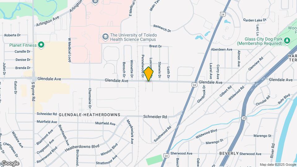 1509 Pennelwood Dr Mapa y Detalles de la Ubicación