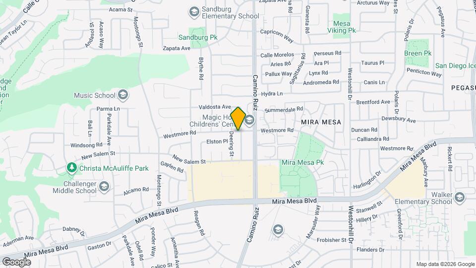 10896 Worthing Ave Map and Location Details