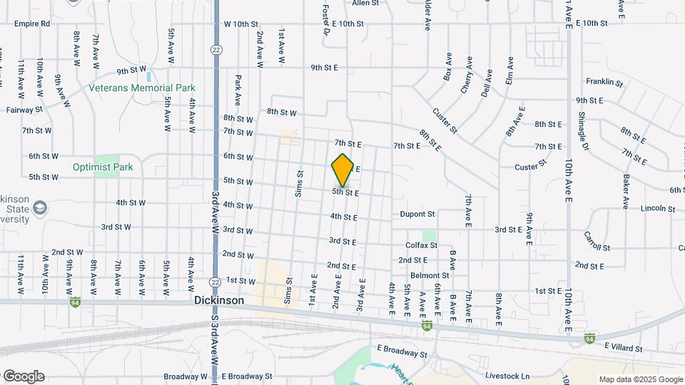 167 5th St E Map and Location Details